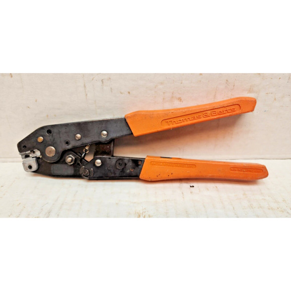 Rare hard to find Thomas & Betts Shure Stake WT1806 ratchet Manual Crimp Tool - Picture 3 of 7
